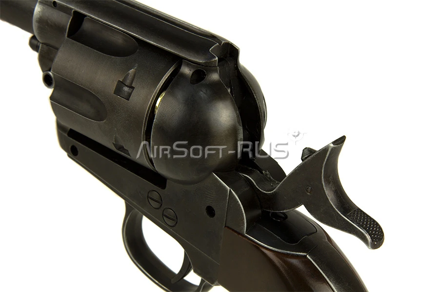 Револьвер WinGun Colt Peacemaker Black version CO2 (CP137B)