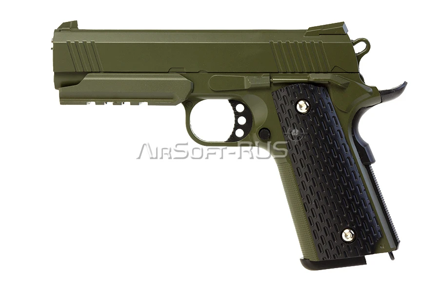 Пистолет  Galaxy Colt 1911PD Green spring (G.25G)