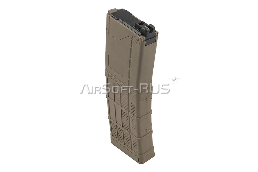 Газовый магазин Angry Gun для M4 Lancer L5AWM V2 MWS 5.56 на 35 шаров FDE (ANG-LMWSM-556-FDE)