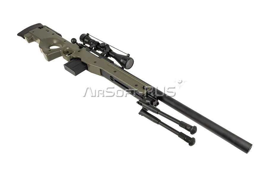 Снайперская винтовка Snow Wolf L96A1 spring OD (SW-026A(OD))