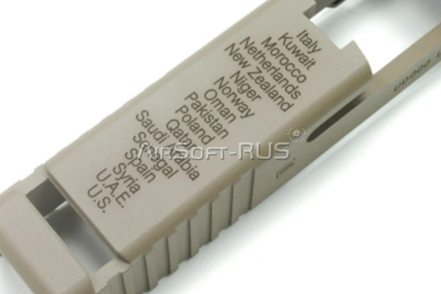 Затвор Guarder для Glock 17 Gen 3 Desert Storm 2016 Ver. FDE TM (GLK-27C(A)FDE)