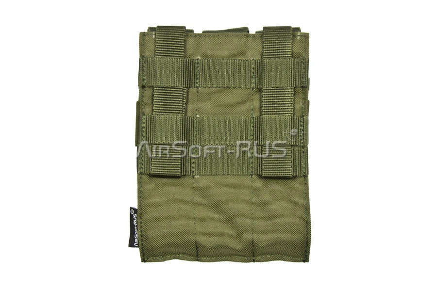 Подсумок ASR магазинный закрытый под 3 магазина MP-5/ПП-19-01 OD (ASR-PP3-OD)