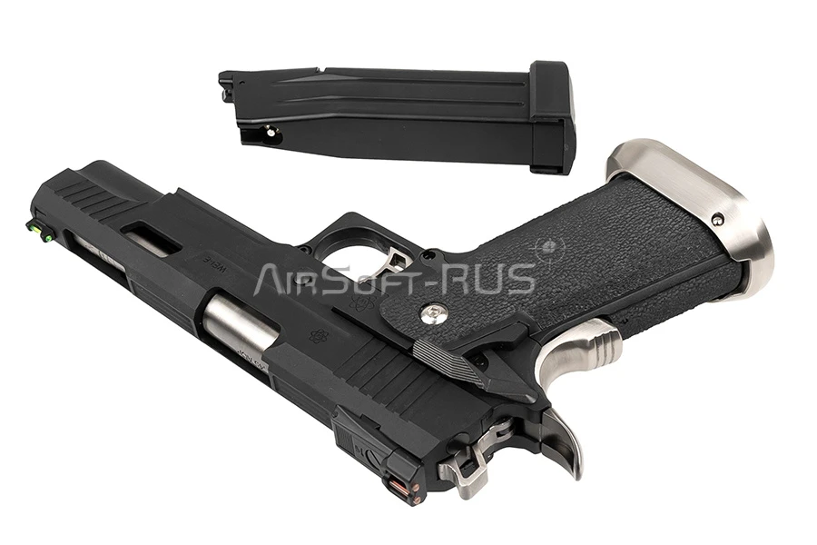 Пистолет WE Hi Capa 5.1 Force (Ruled) BK (WE-H001-WET-BK)