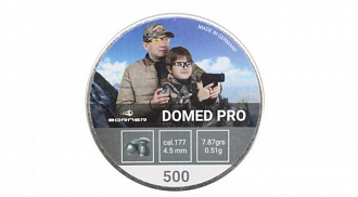Пневматические пули Borner Domed Pro 4,5 мм 0,51 гр 500 шт (AG-93114500005X)