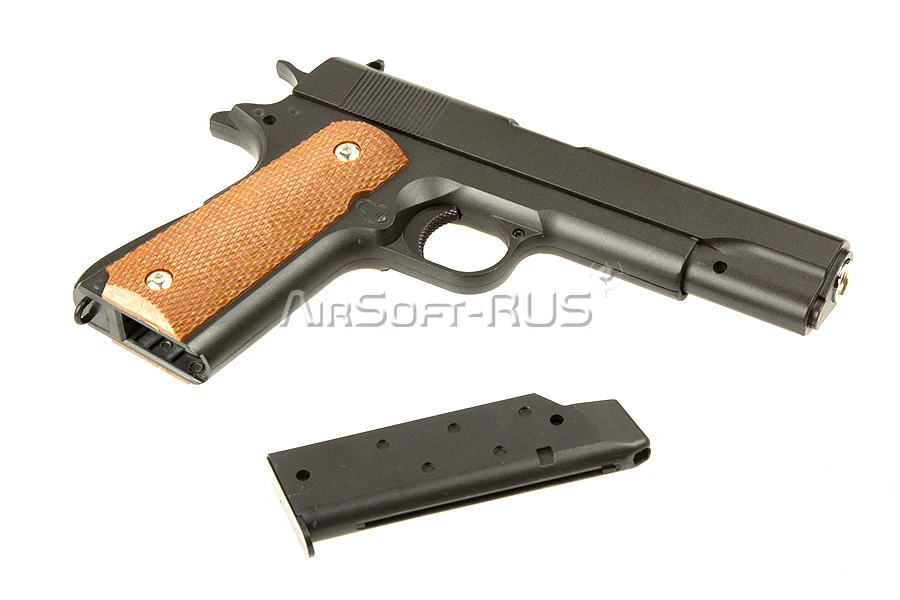 Пистолет  Galaxy Colt 1911 Black spring  (G.13)