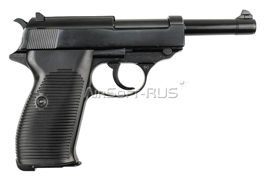 Пистолет WE Walther P38 GGBB BK (GP124BB)