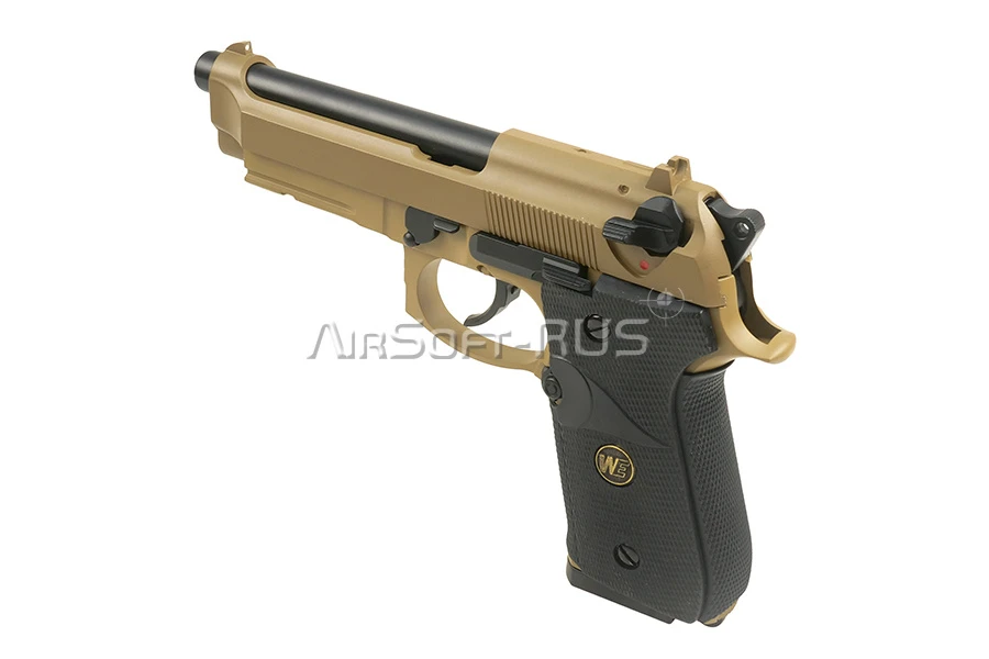 Пистолет WE Beretta M9A1 TAN CO2 GBB (DC-CP321(TAN)) [2]