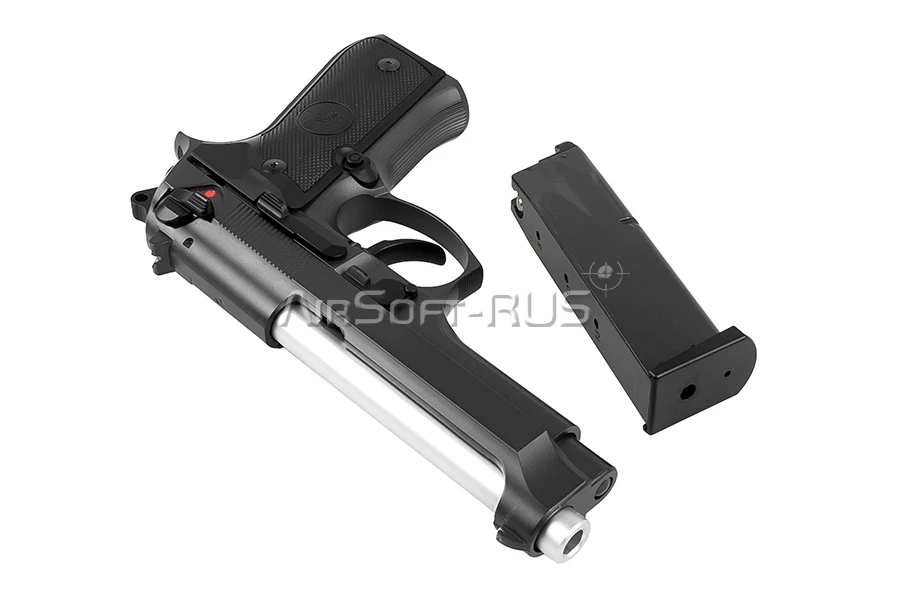 Пистолет Snow Wolf Beretta M92F GBB BK (SW-03-2 BK)