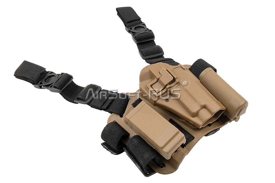 Набедренная кобура T&D Blackhawk Serpa для SIG P226 TAN (DC-ST512-MF-226 TN) [1]