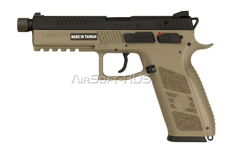 Пистолет KJW CZ P09 TAN CO2 GBB (DC-CP436TB(TAN)) [2]