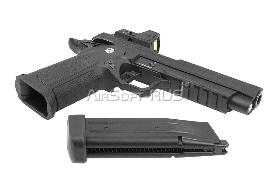 Пистолет Arcturus Hi-Capa 5 Vanguard W/Optics Ready Slide & ARS-1 GBB (AT-GHC-V5-CMB)