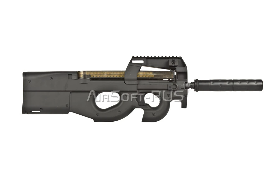 Пистолет-пулемёт Cyma FN P90 с глушителем (CM060B)