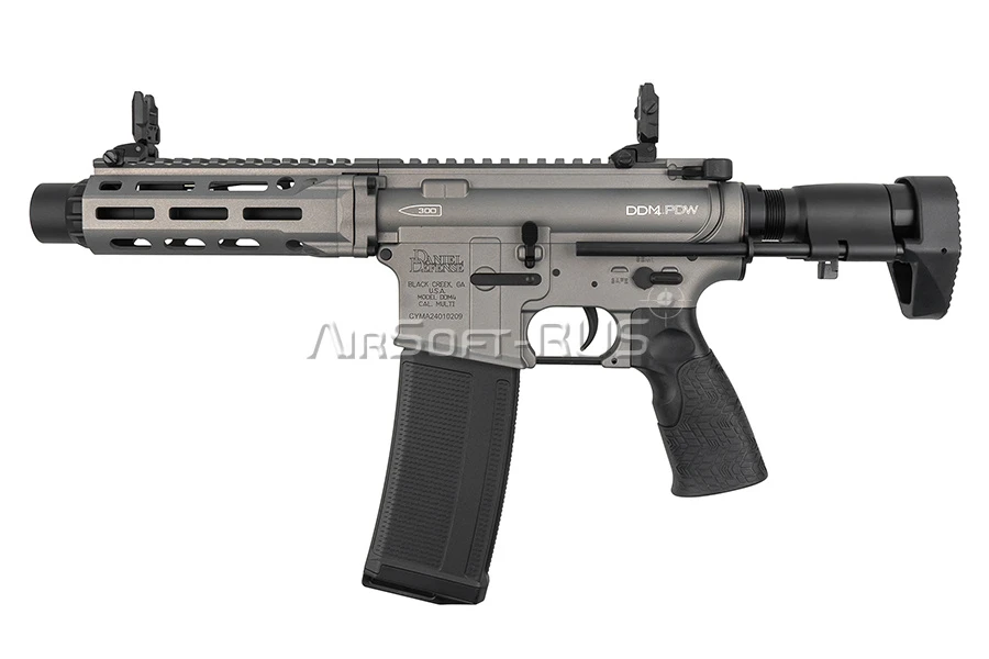 Карабин Cyma DDM4 PDW Platinum AEG SV (DD.105B SL)