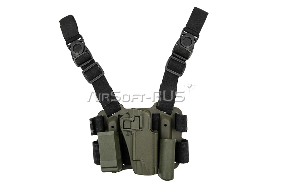 Набедренная кобура T&D Blackhawk Serpa для Colt 1911 OD (DC-ST512-MF-1911 OD) [1]