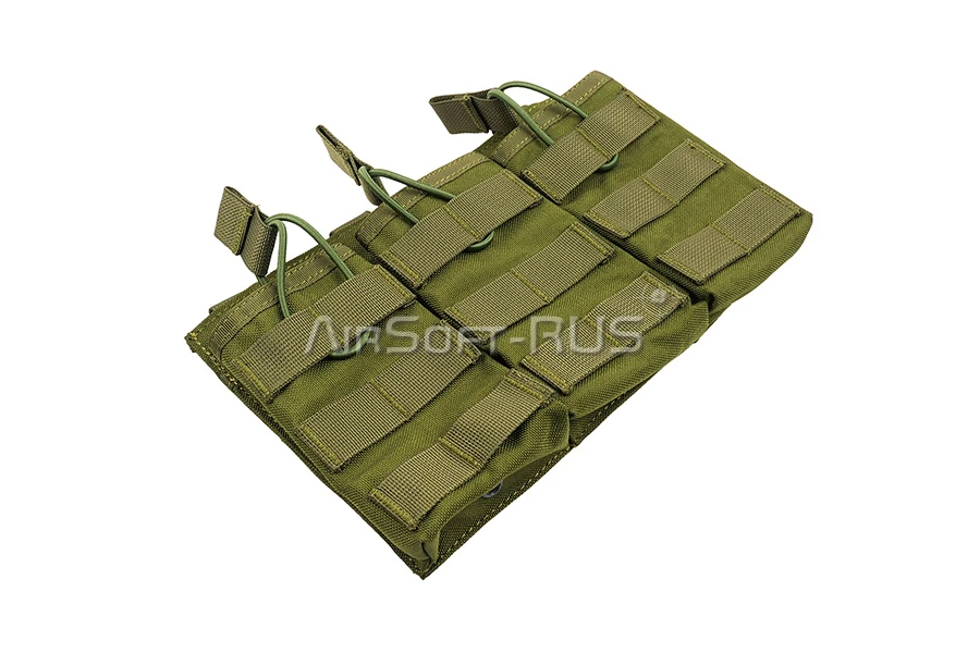 Подсумок WoSporT магазинный открытый тройной для G36 OD (MG-19-OD)