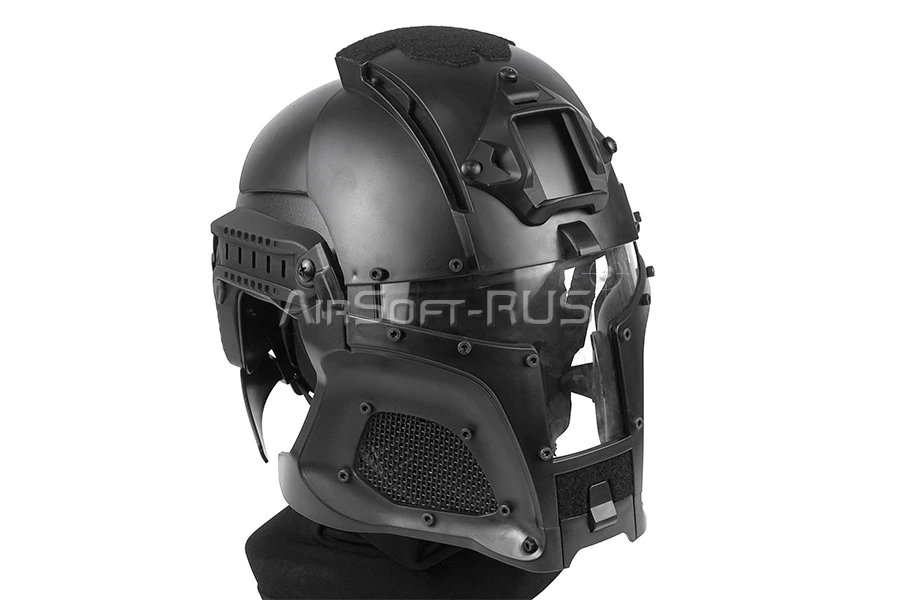 Шлем WoSport Medieval Iron Warrior BK (HL-97-BK)