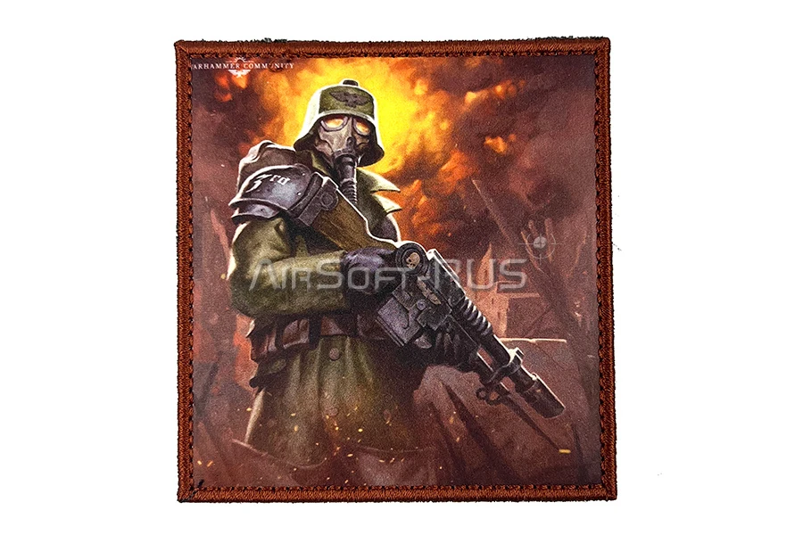 Патч ORC TACTIC Warhammer 40k Корпус Крига (TZ0377)