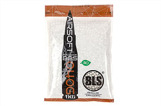 Шары BLS 0.40гр 2500шт биоразлагаемые белые (1KG-PLA40)