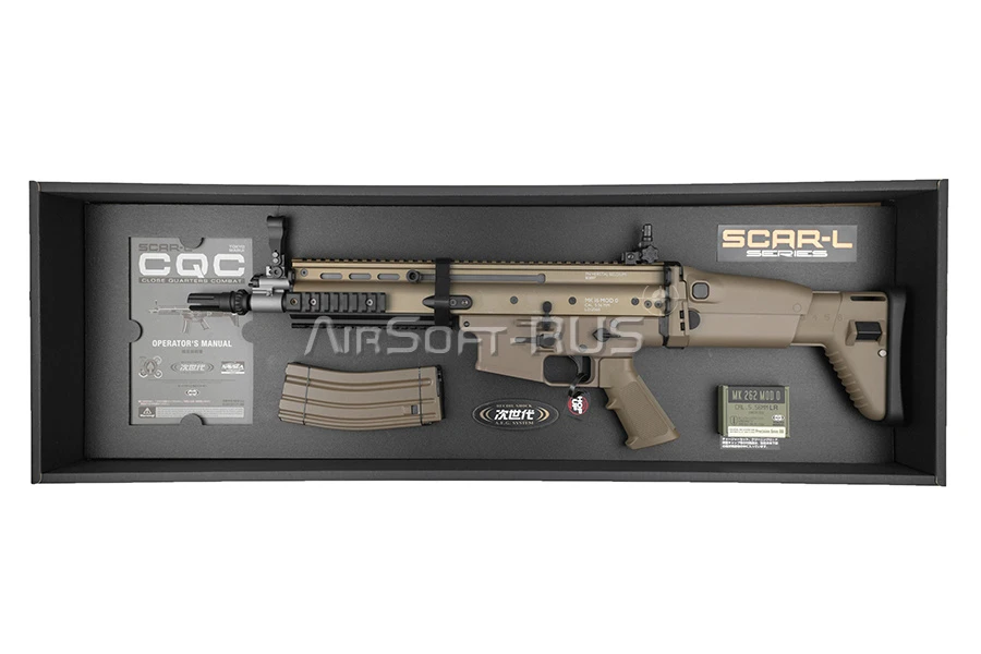 Карабин Tokyo Marui FN SCAR-L CQC AEG FDE (TM4952839176158)