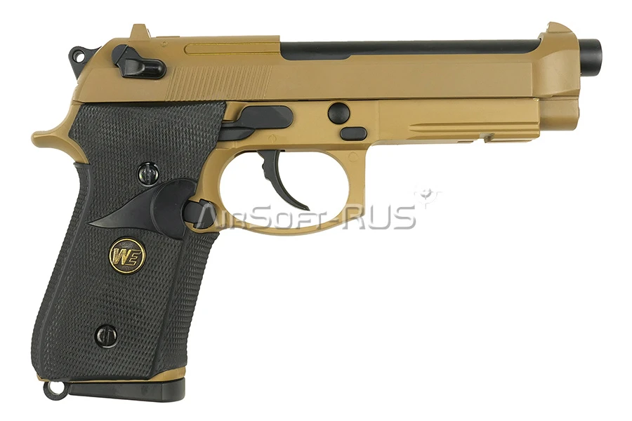 Пистолет WE Beretta M9A1 TAN CO2 GBB (DC-CP321(TAN)) [2]