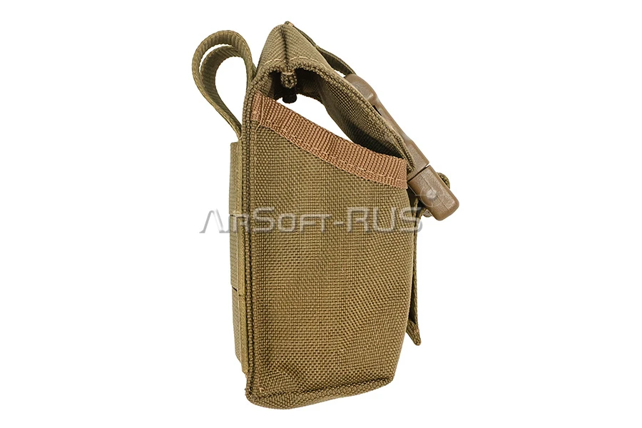 Подсумок ASR гранатный одинарный с фастексом CB (ASR-HG4-CB)