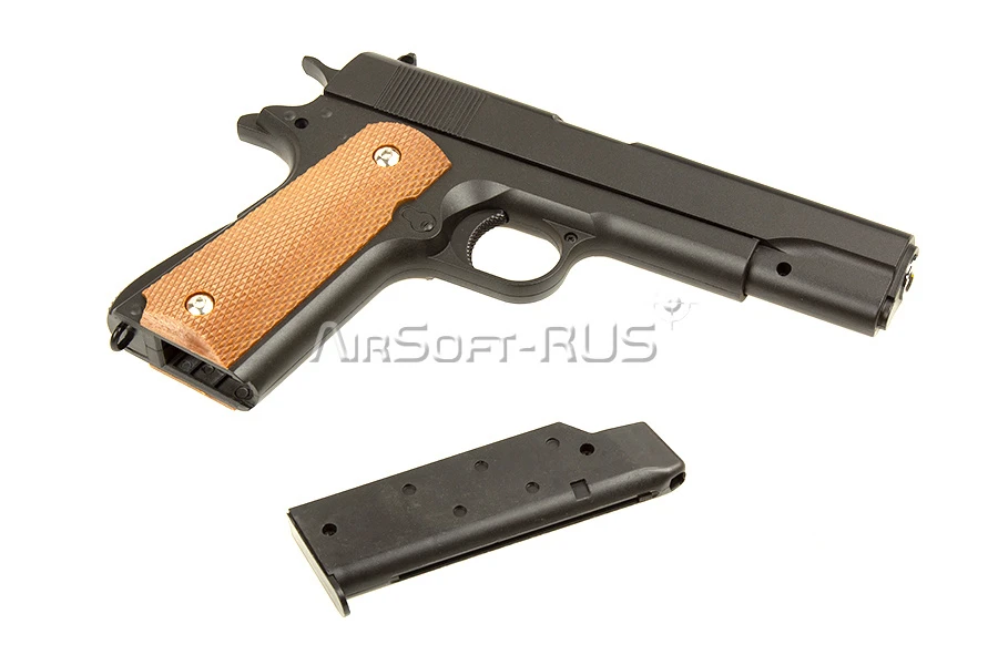 Пистолет  Galaxy Colt 1911 с кобурой spring (G.13+)