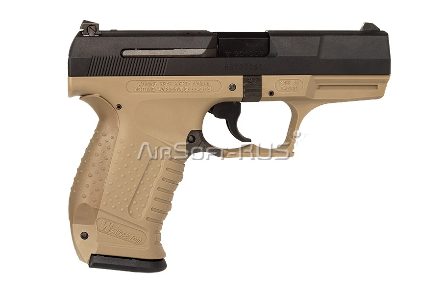 Пистолет WE Walther P99 GGB TAN (GP440(TAN))