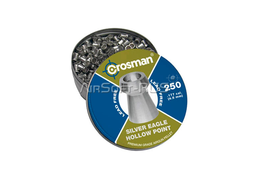 Пули пневматические Crosman Silver Eagle HP 4,5 мм 0,25 гр 250 шт (AG-LF177HP)