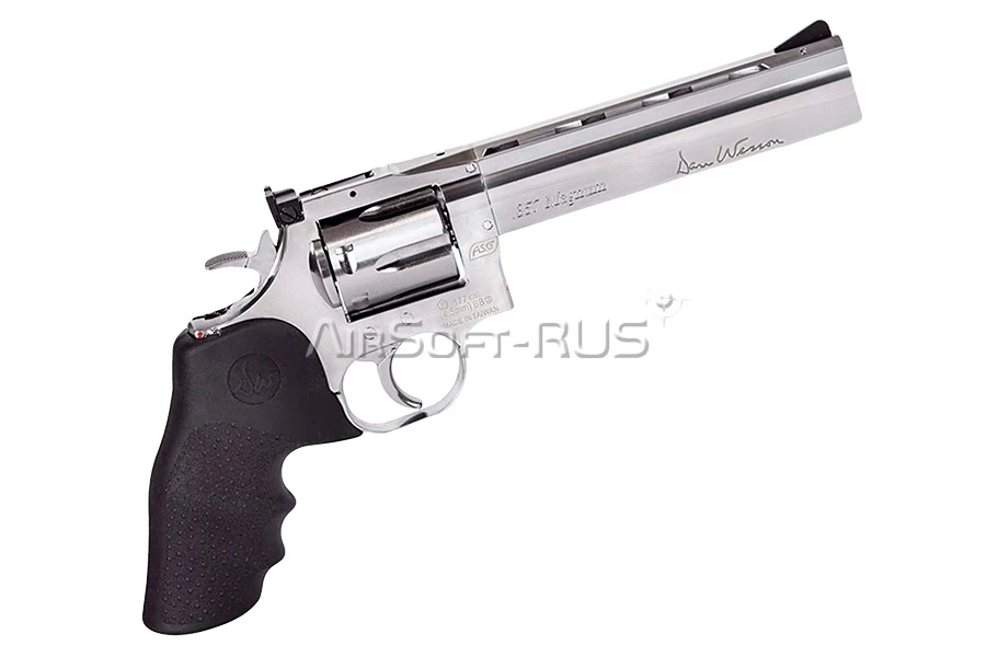 Пневматический револьвер ASG Dan Wesson 715-6 silver 4,5 мм (AG-18192)