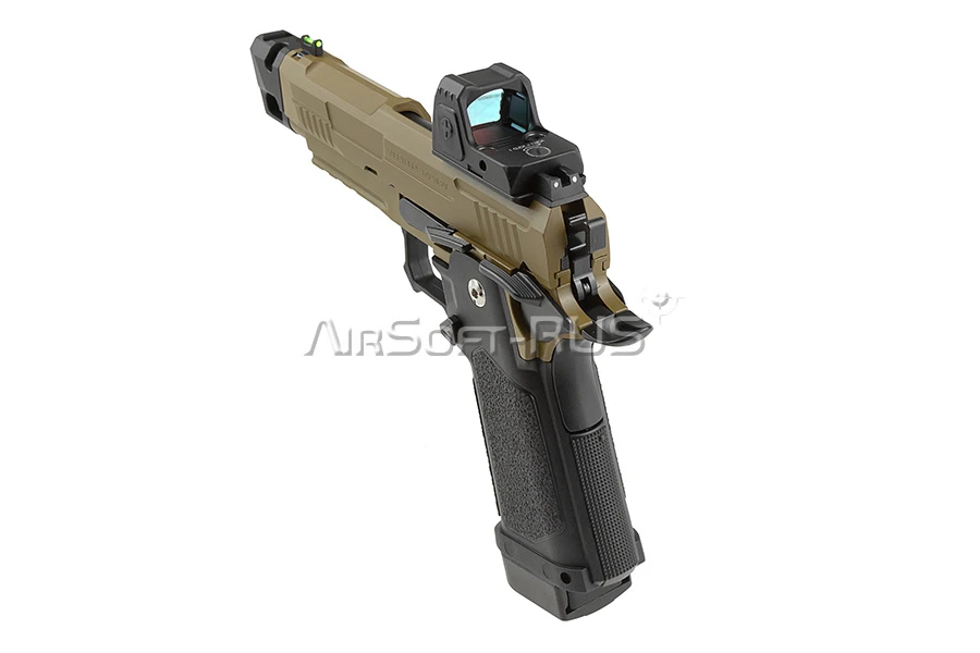 Пистолет Arcturus Hi-Capa 4.3 Vanguard w/Optics Ready Slide/Compensator/ARS-1 TN (AT-GHC-V4C-CMB-BT)
