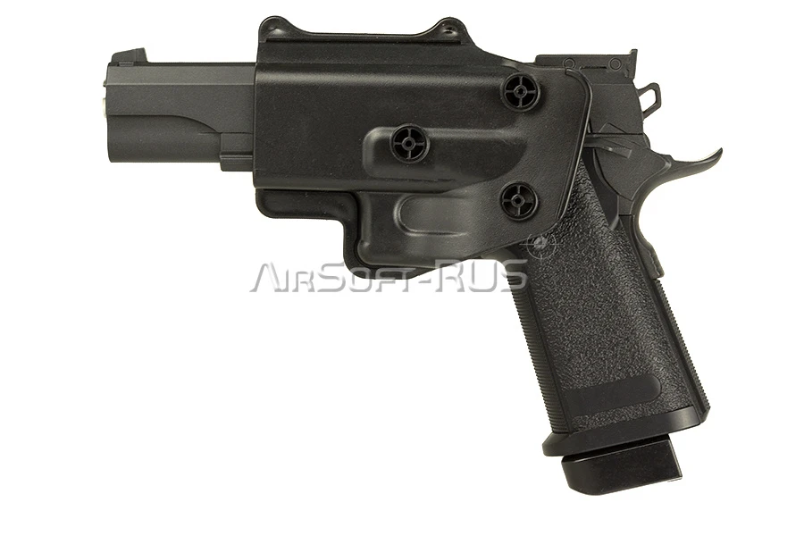 Пистолет Galaxy Colt Hi-Capa с кобурой (G.6+)