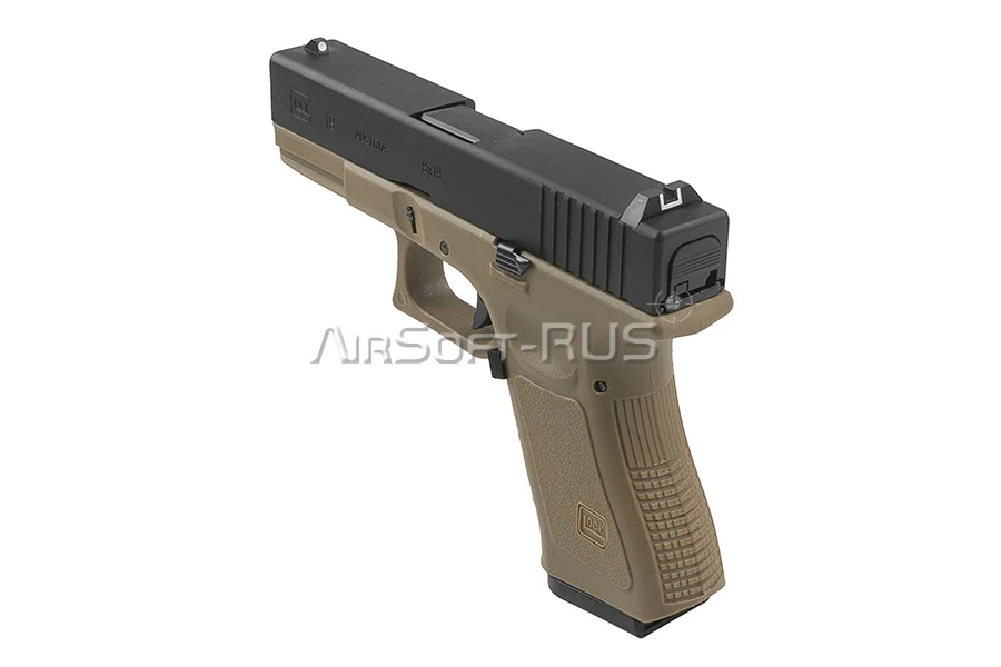 Пистолет East Crane Glock 19 Gen 3 DE/BK (EC-1301-DE/BK)