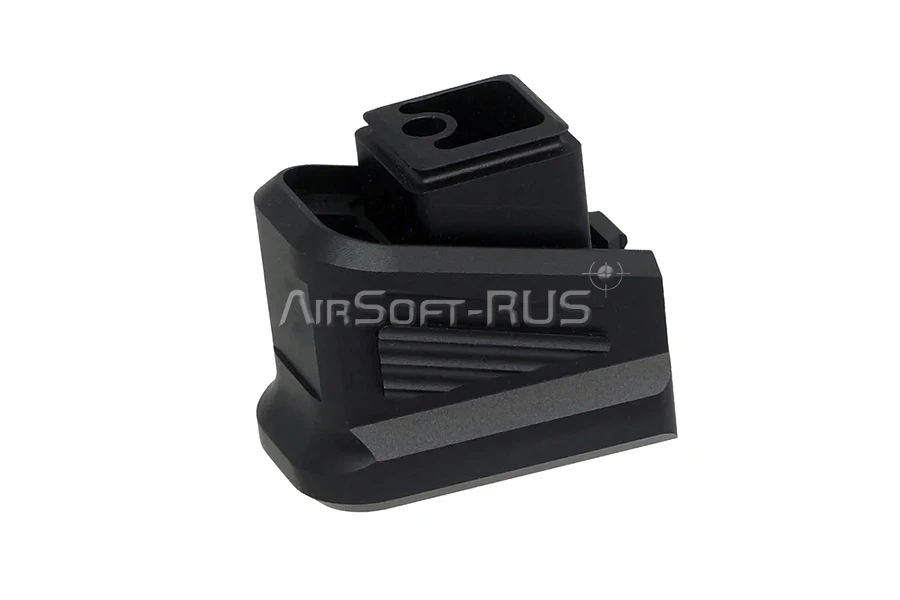 Удлиненная пятка магазина 5KU для Glock TM BK (GB-565-BK)