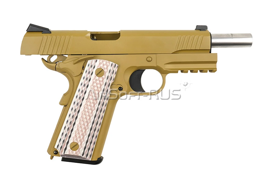 Пистолет WE Colt M45A1 TAN (GP132(TAN))