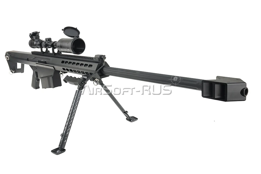 Снайперская винтовка Snow Wolf Barrett M82A1 с прицелом 3-9х50 spring (SW-024A)