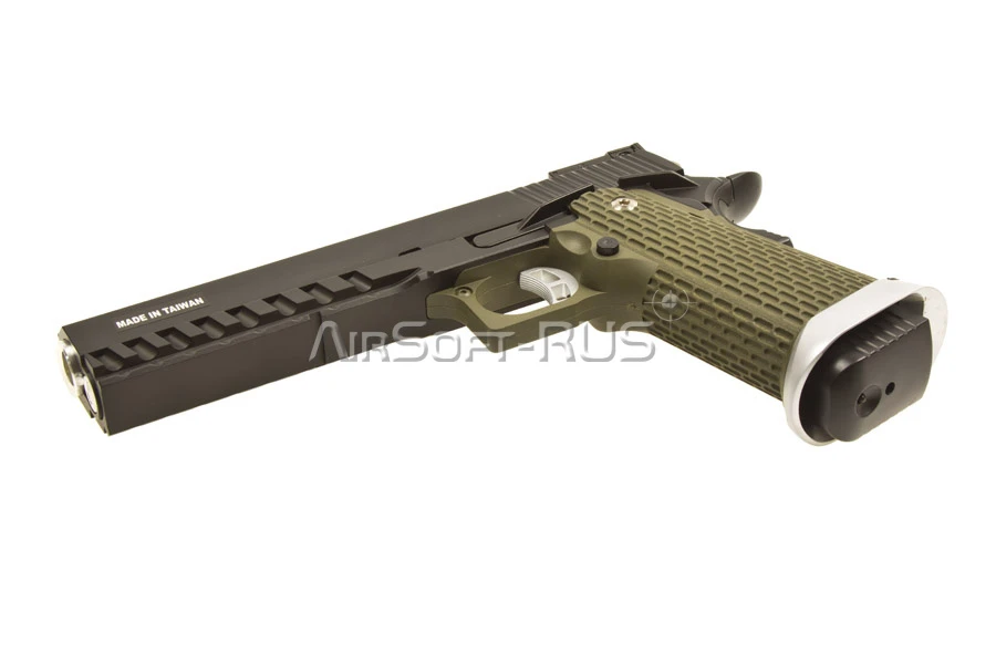 Пистолет KJW Hi-Capa 6' KP-06 Olive GGBB (GP229(GRAY))