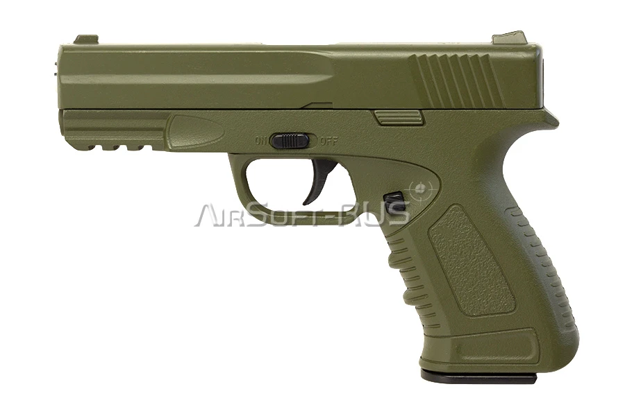 Пистолет Galaxy H&K Glock custom Green spring (G.39G)