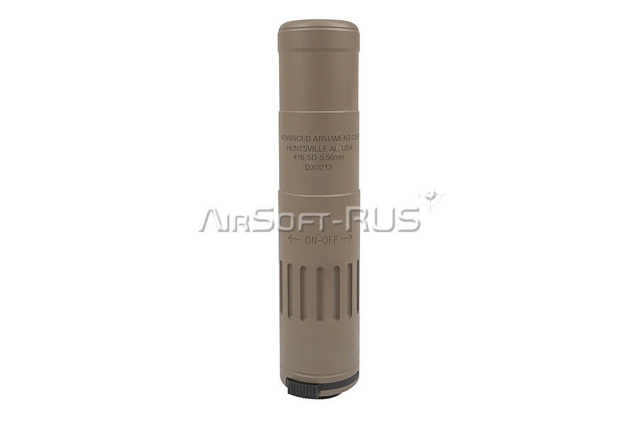 Глушитель с трассерным модулем Angry Gun M4-2000 DEVGRU FDE (ANG-M42000T-FDE)