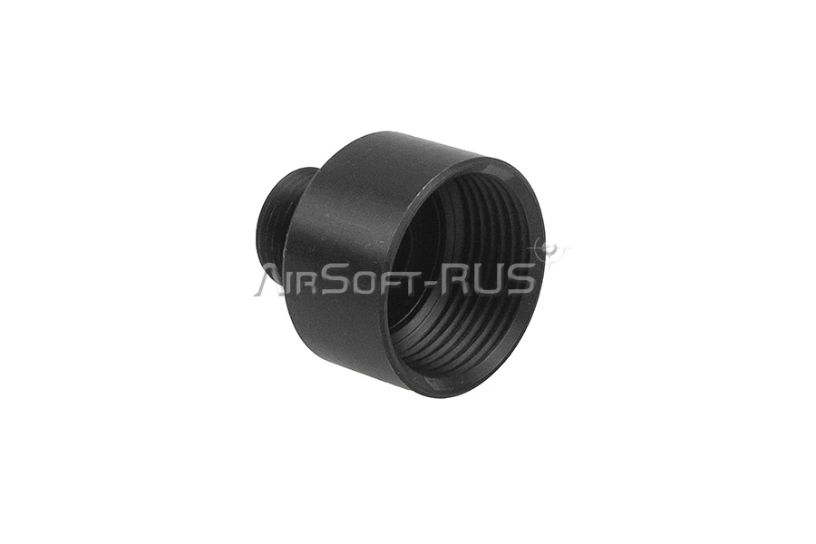 Переходник ARS с резьбы М23 на М14- для глушителя на Amoeba S1 Striker (ARS-PR-23)