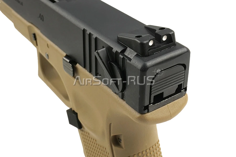 Пистолет WE Glock 23 Gen.4 TAN GGBB (DC-GP620B-TAN-WE) [1]