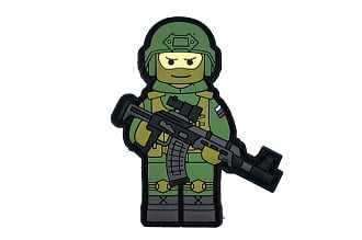Патч ORC TACTIC Brick Operator Штурмовик ПВХ (TZ0420)