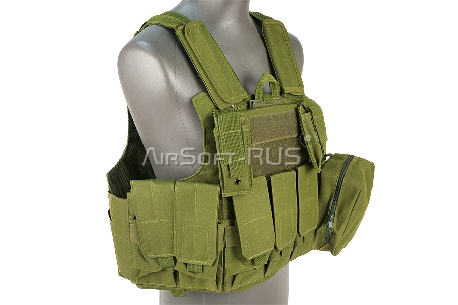 Бронежилет WoSporT CIRAS MAR Tactical Vest 600D OD (VE-01-OD)