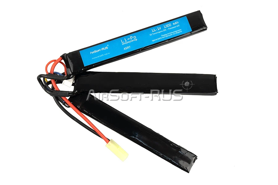 Аккумулятор Li-Po 11,1V 1300 mAh (ASR7)