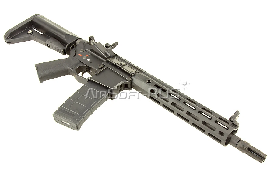Карабин Cyma M4 M-LOK 10 custom Platinum BK (CM097B)