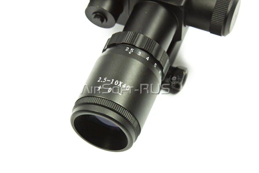 Прицел оптический Marcool M8 LS 2.5-10X40E Rifle Scope с встроенным красным ЛЦУ (HY1142R)