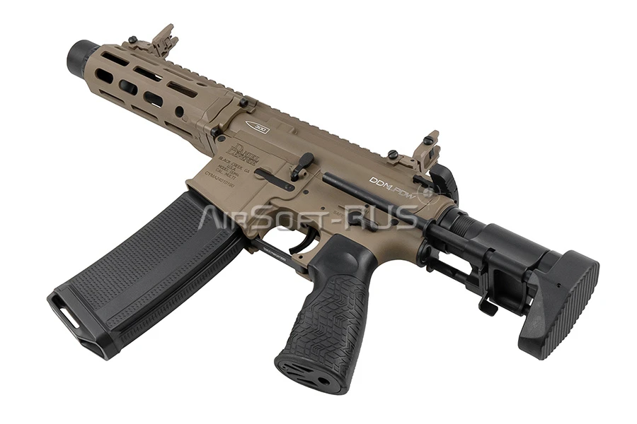 Карабин Cyma DDM4 PDW Platinum AEG FDE (DD.105B FDE)