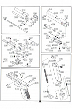 Переводчик режимов огня  WE Glock 18C Gen.4 TAN GGBB (GP617B (TAN)-G-79)