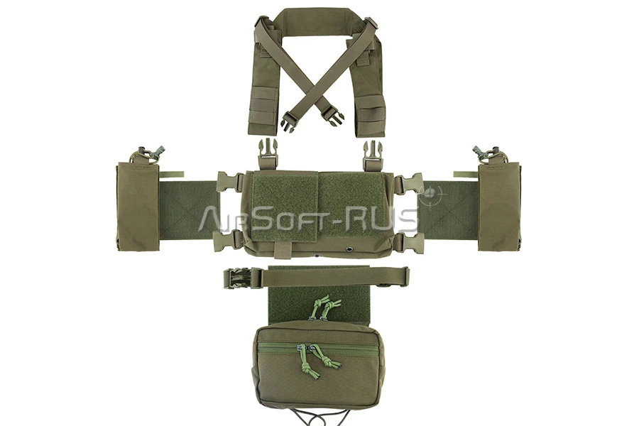 Нагрудник WoSporT Tactical Chest Rig OD (VE-74-RG)