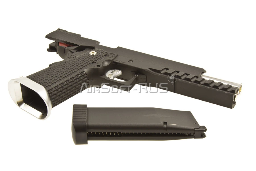 Пистолет KJW Hi-Capa 6' KP-06 Black CO2 GBB (DC-CP230(BK)) [2]