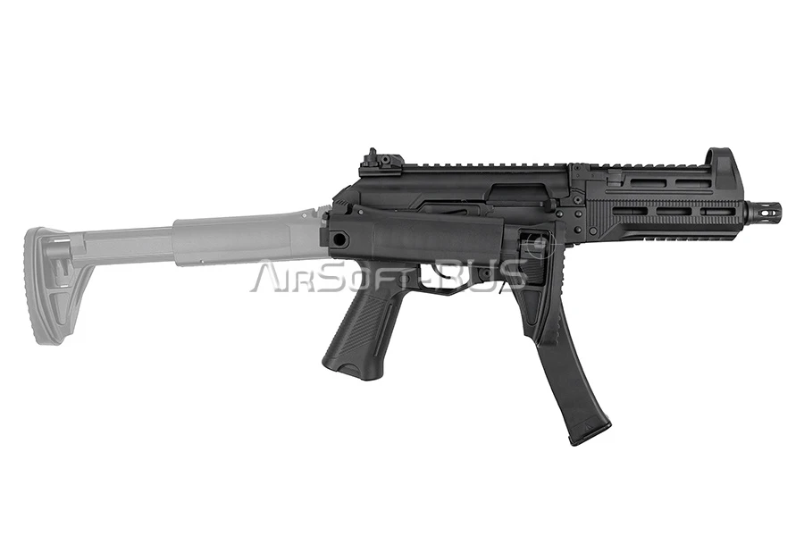 Пистолет-пулемет WELL Pro ППК-20 GBB (WP-GBB-WE06GM-BK)